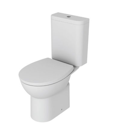 2Go Close Coupled Rimless WC & Soft Close Seat - The Tap Specialist