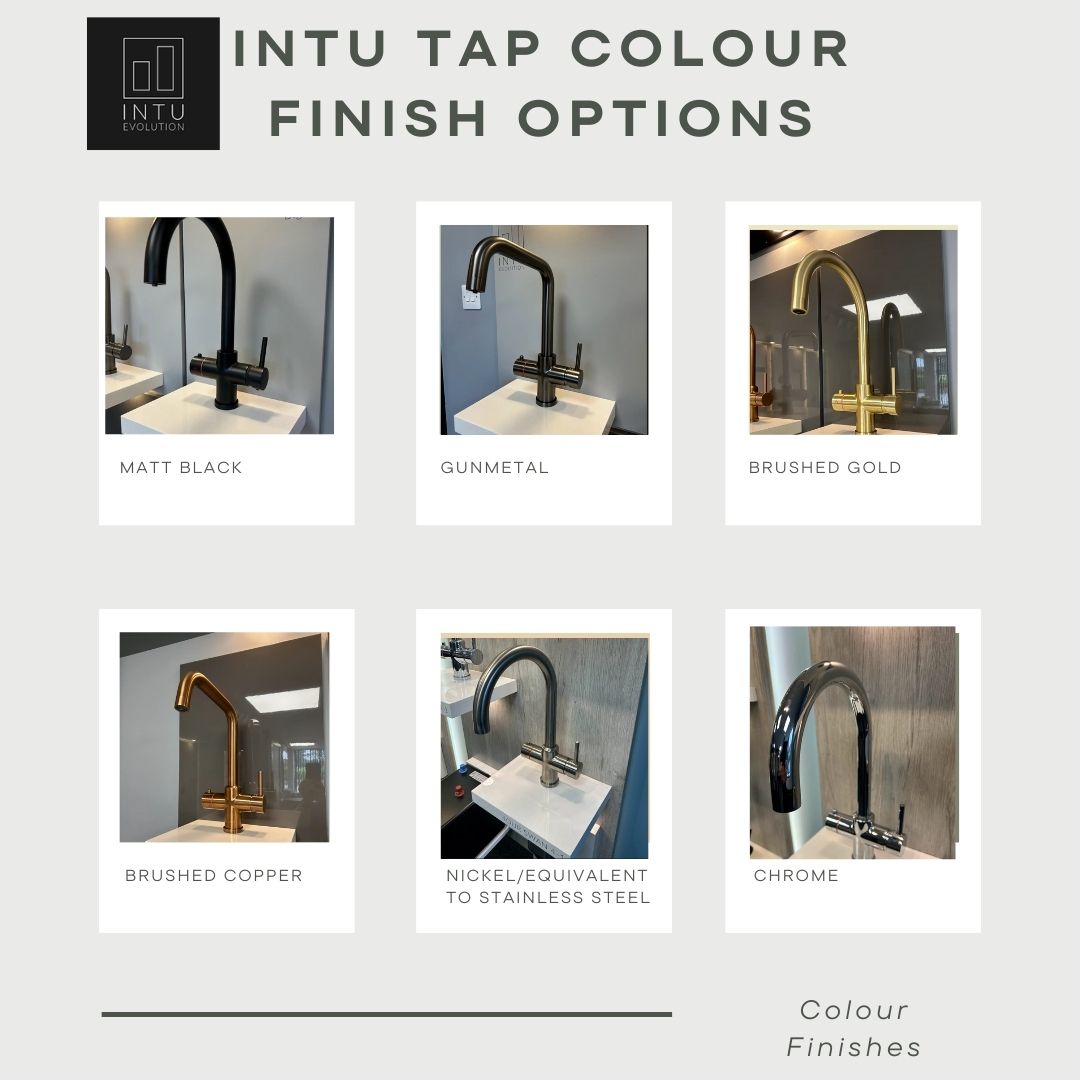 INTU 4OUR Nexus 4-in-1 Swan Instant Boiling Water Tap
