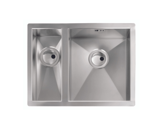 Abode Matrix 1.5 Right Hand Main Bowl Sink in Stainless Steel - The Tap Specialist