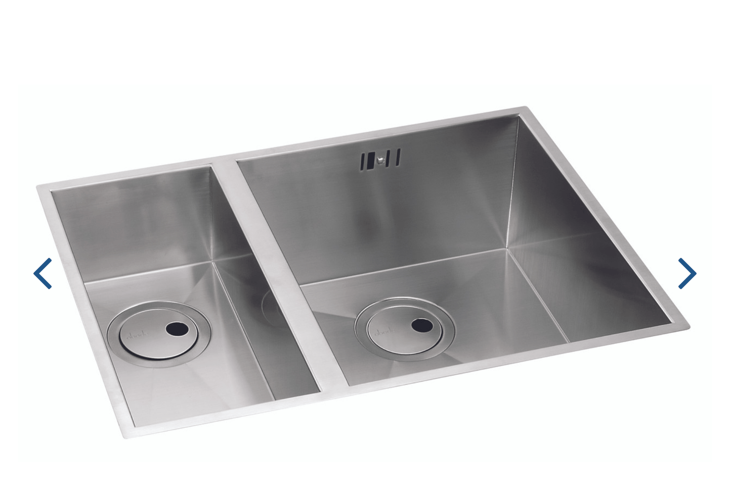 Abode Matrix 1.5 Right Hand Main Bowl Sink in Stainless Steel - The Tap Specialist