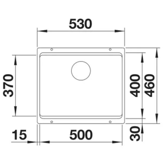 Blanco Undermount Kitchen Sink Diagram