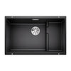 Blanco SUBLINE 700 - U Level Silgranit 1.5 Bowl Undermount Anthracite Kitchen Sink - 523538 - The Tap Specialist