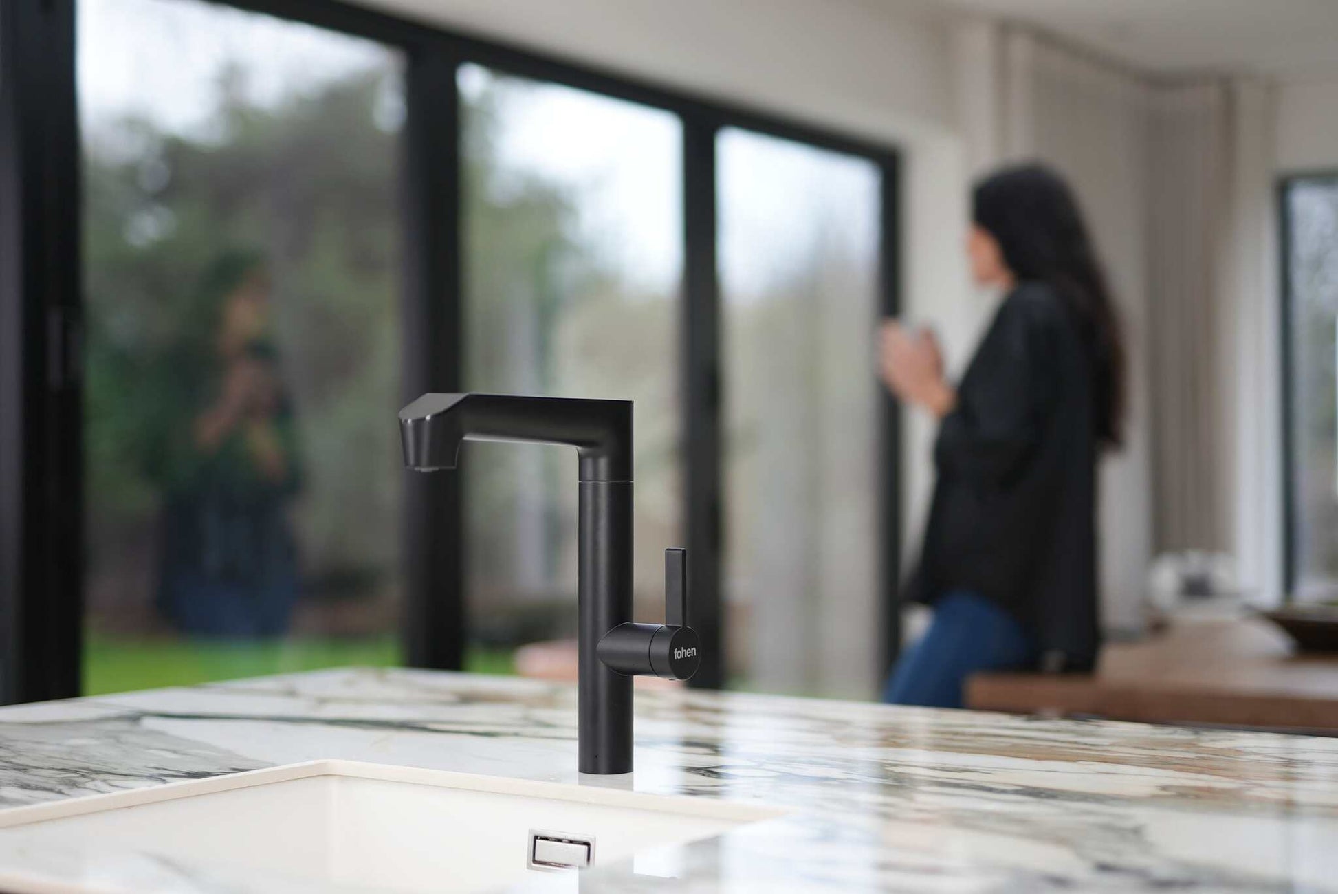 Fohen Modena 3 - in - 1 Digital Boiling Water Tap - The Tap Specialist