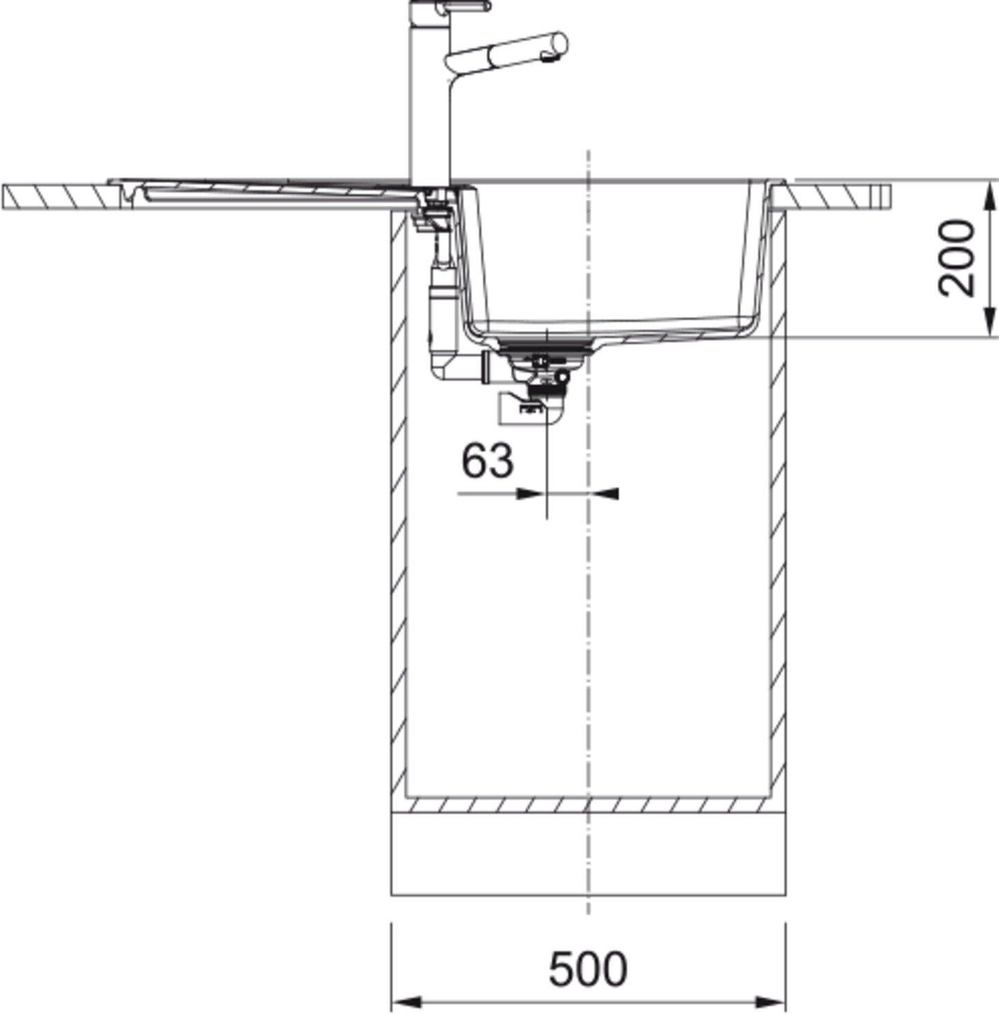 Franke Centro CNG 611 - 86 Fragranite Reversible Sink - The Tap Specialist
