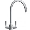 Franke Eiger Matt Decor Steel (Stainless Steel) Kitchen Mixer Tap - The Tap Specialist