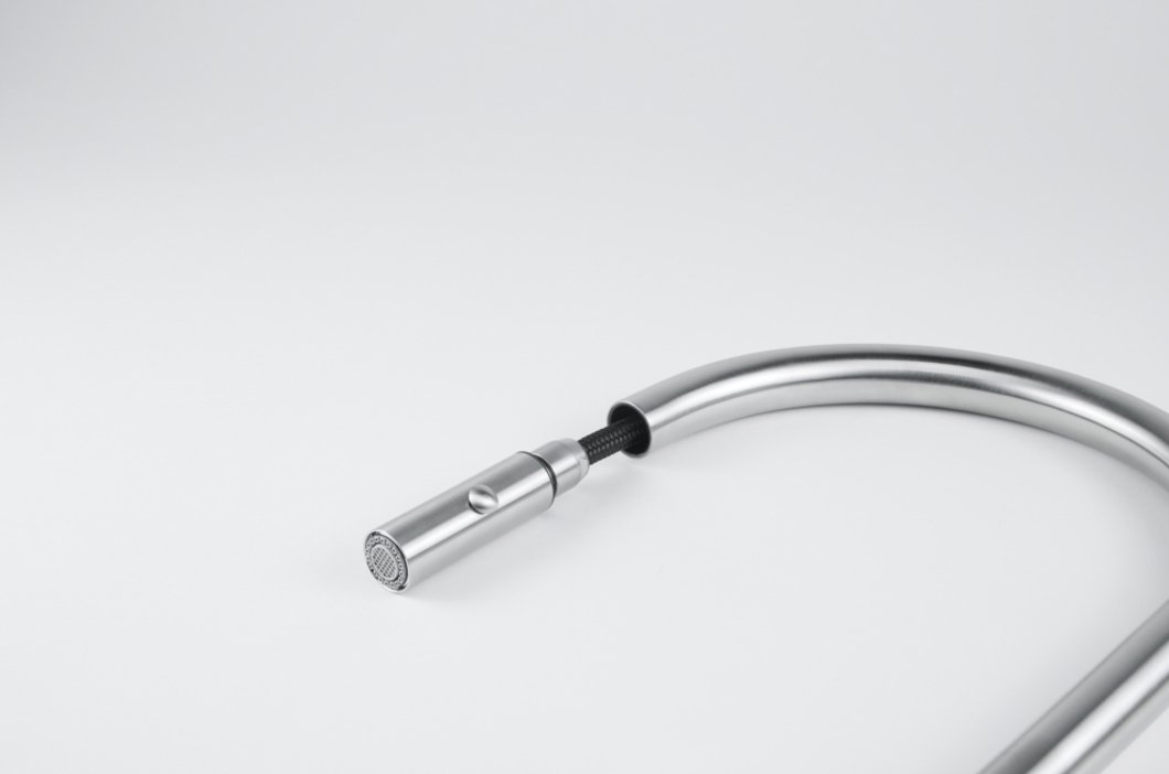 Franke Eos Neo Pull - Down Spray Stainless Steel - The Tap Specialist