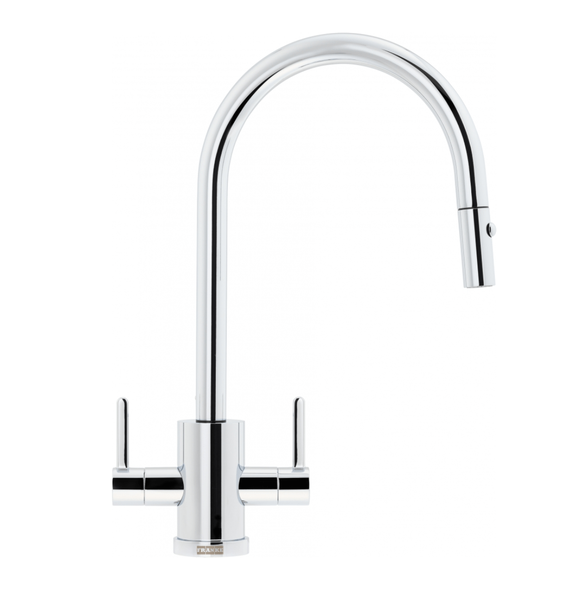 Franke Krios J Spout Pull Out Spray Chrome - The Tap Specialist