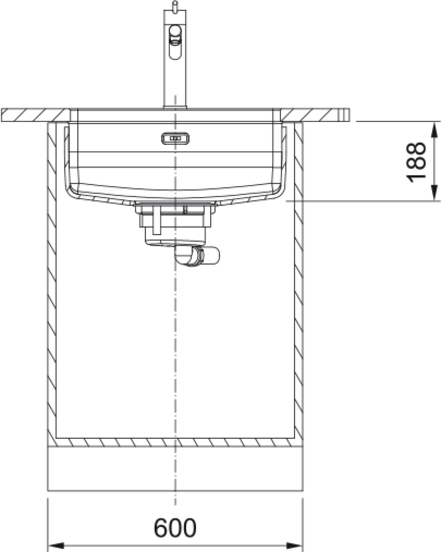 Franke Maris Quiet MQX 110 - 50 Undermount Sink - The Tap Specialist