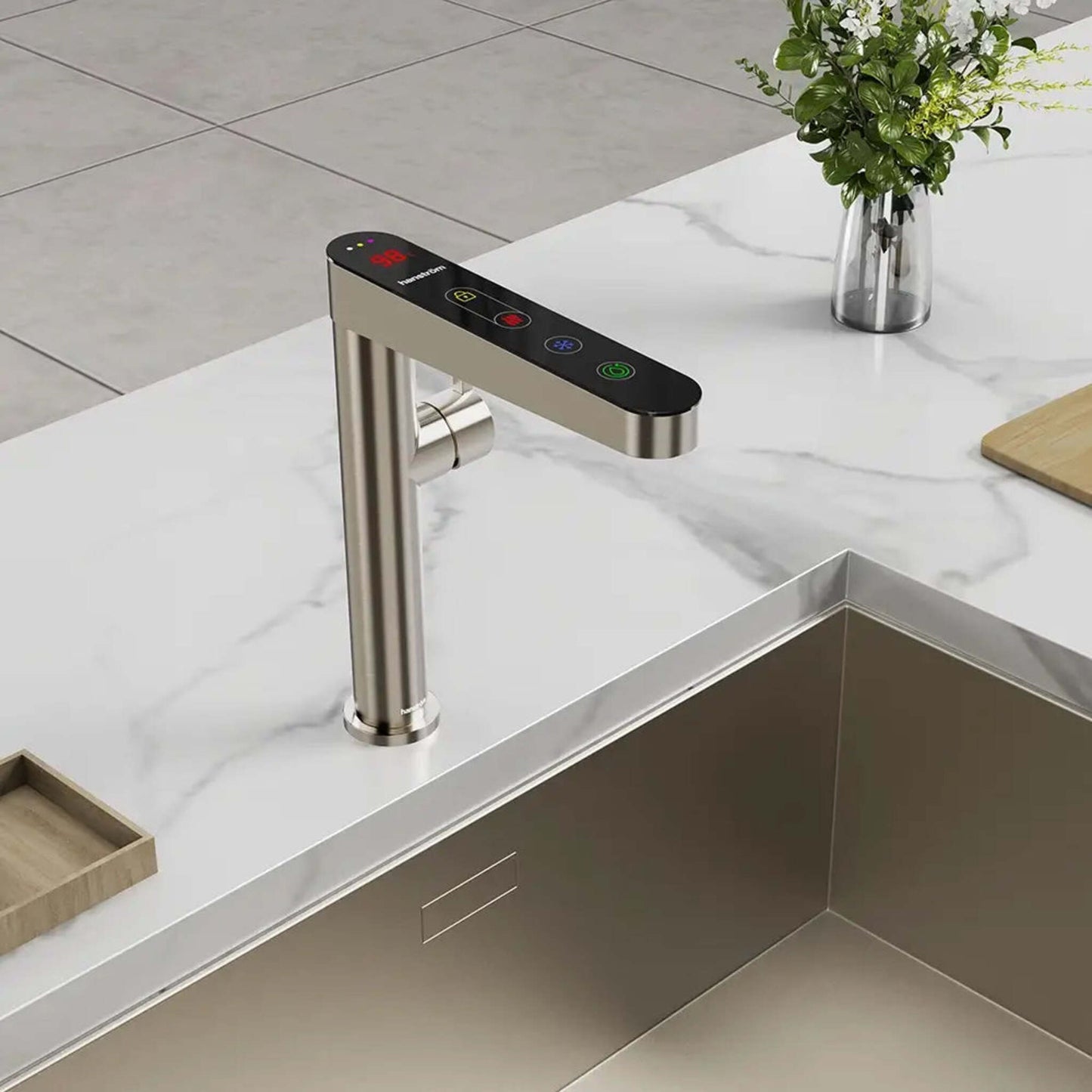 Hanstrom 5 in 1 Instant Boiling Water Digital Tap - The Tap Specialist