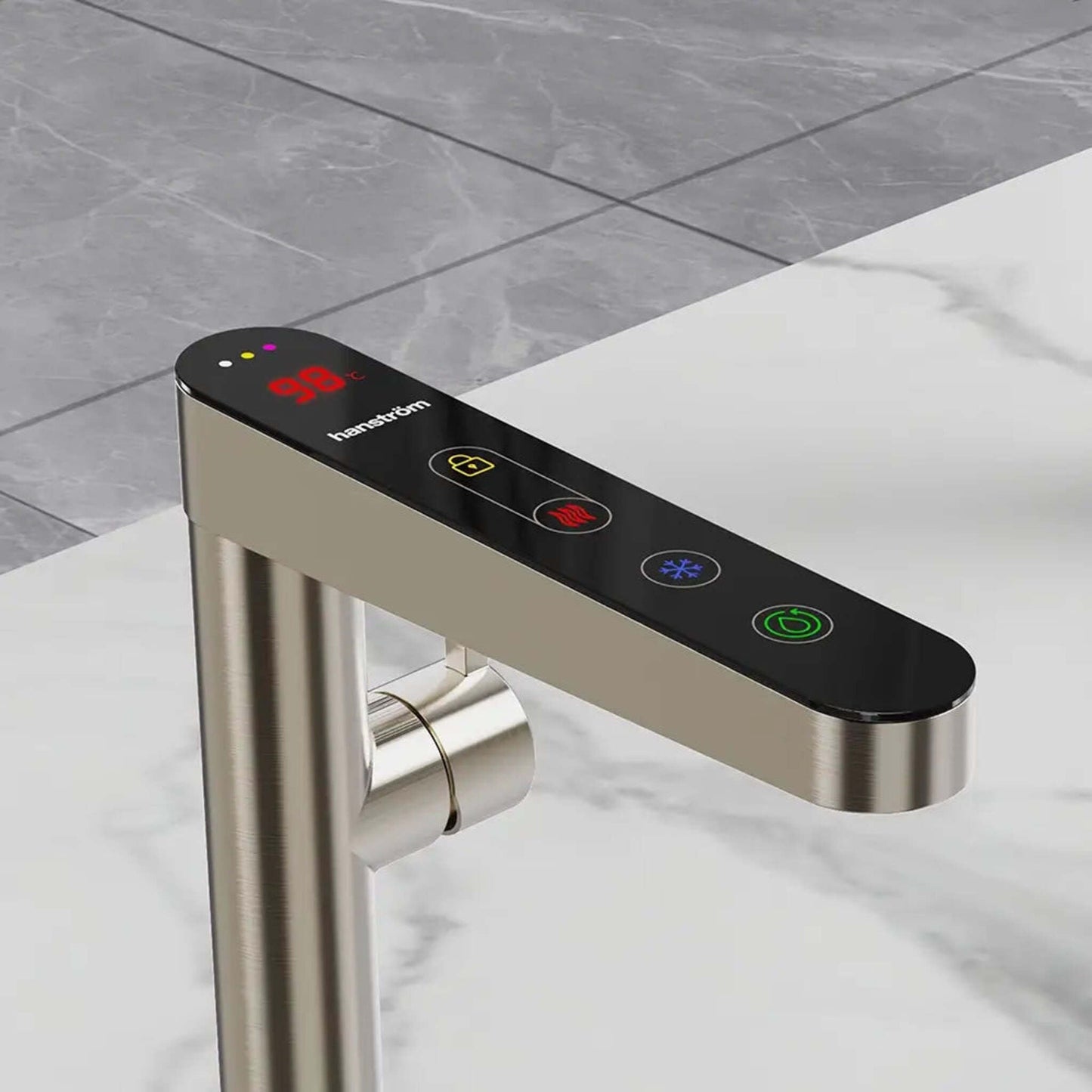 Hanstrom 5 in 1 Instant Boiling Water Digital Tap - The Tap Specialist