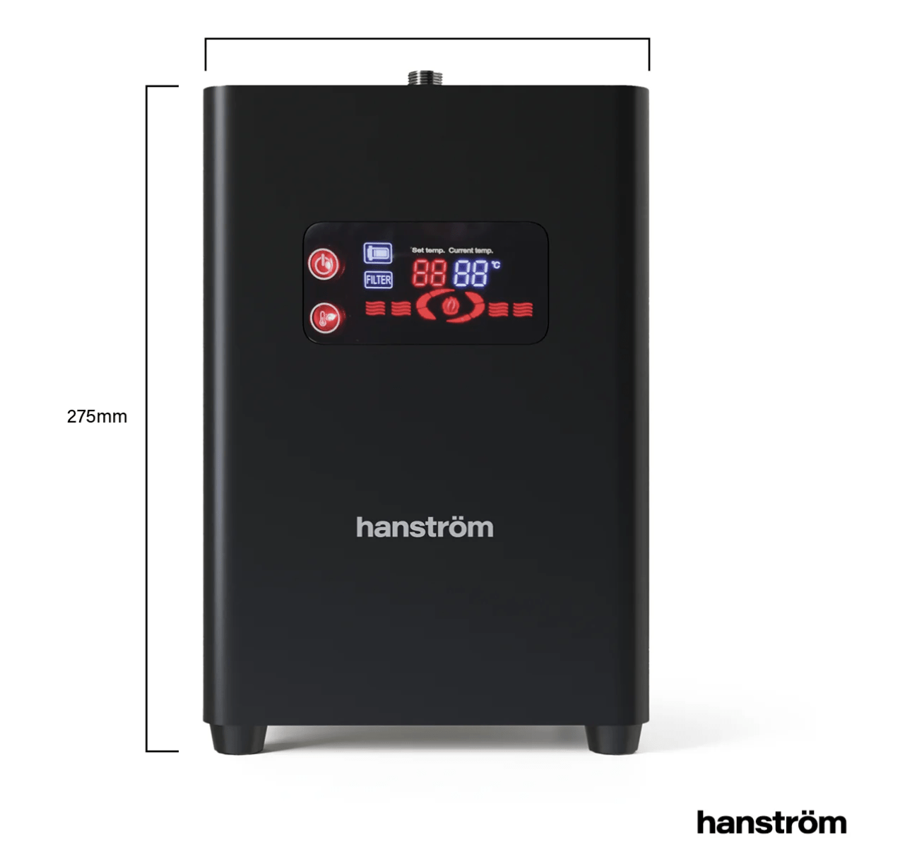 Hanstrom Lunen Brushed Brass - The Tap Specialist