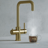 Hanstrom Lunen Brushed Brass - The Tap Specialist