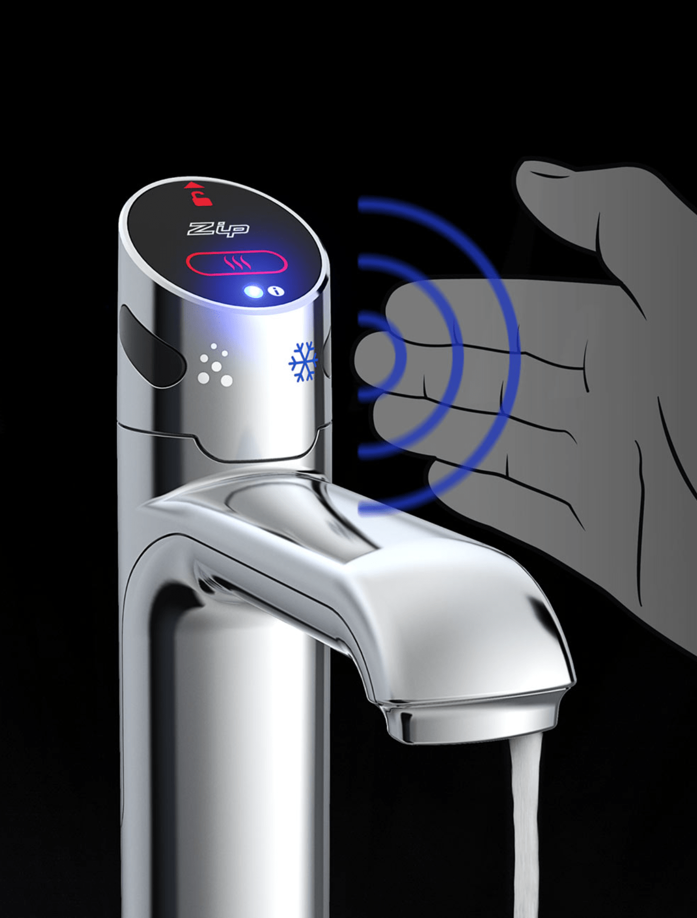 HydroTap G5 Touch Free Wave Boiling Chilled Tap For Home - The Tap Specialist