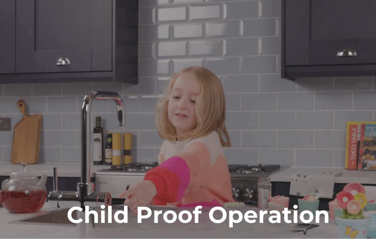 Impromta Biometric Boiling Hot Water Tap - 3 - in - 1 & 4 - in - 1 Safety Tap - The Tap Specialist