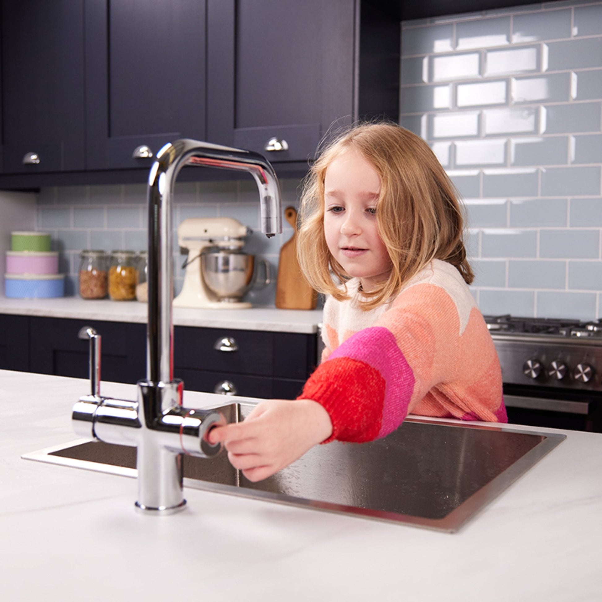 Impromta Biometric Boiling Hot Water Tap - 3 - in - 1 & 4 - in - 1 Safety Tap - The Tap Specialist