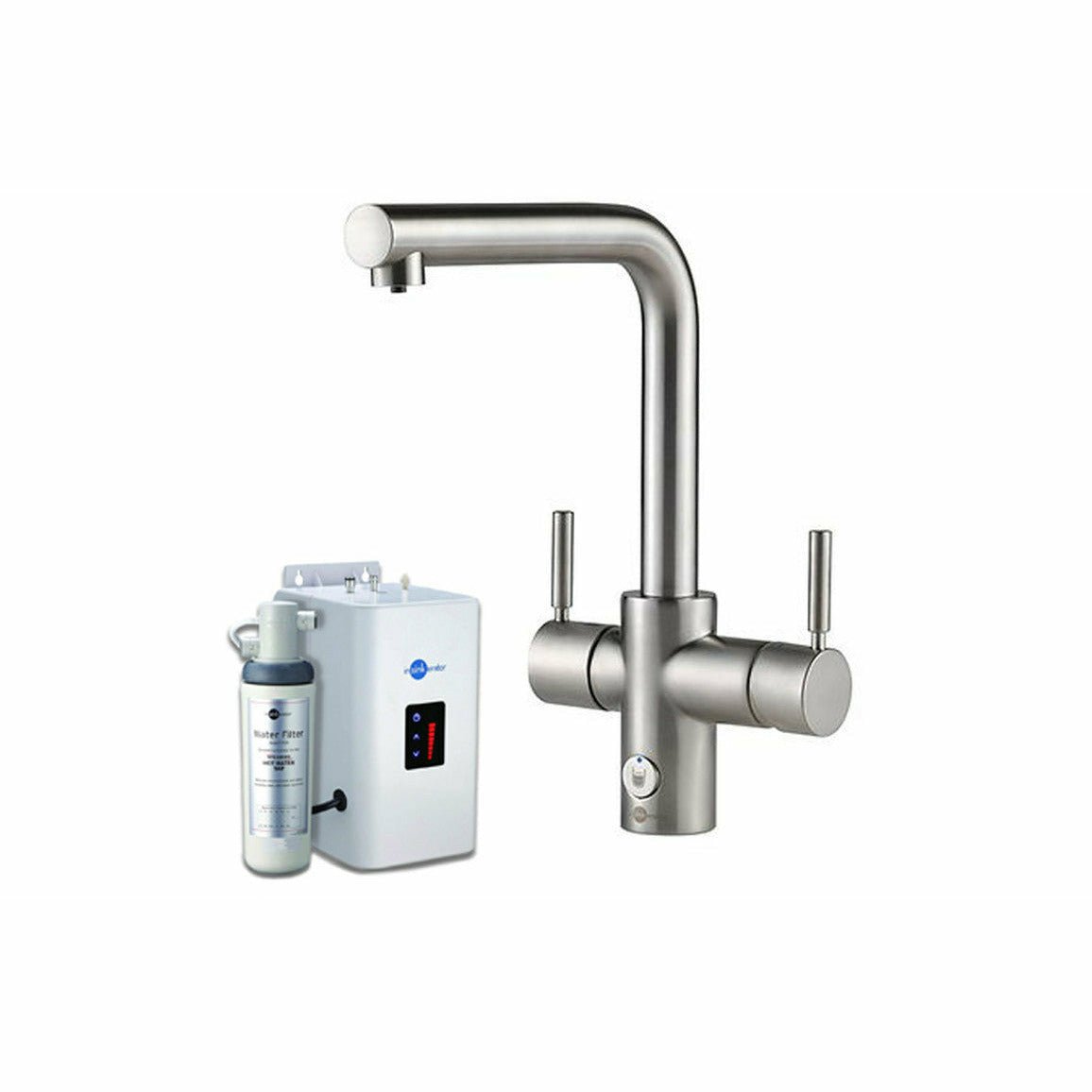 InSinkErator 4N1 L Shape Tap NeoTank & Filter Pack - The Tap Specialist