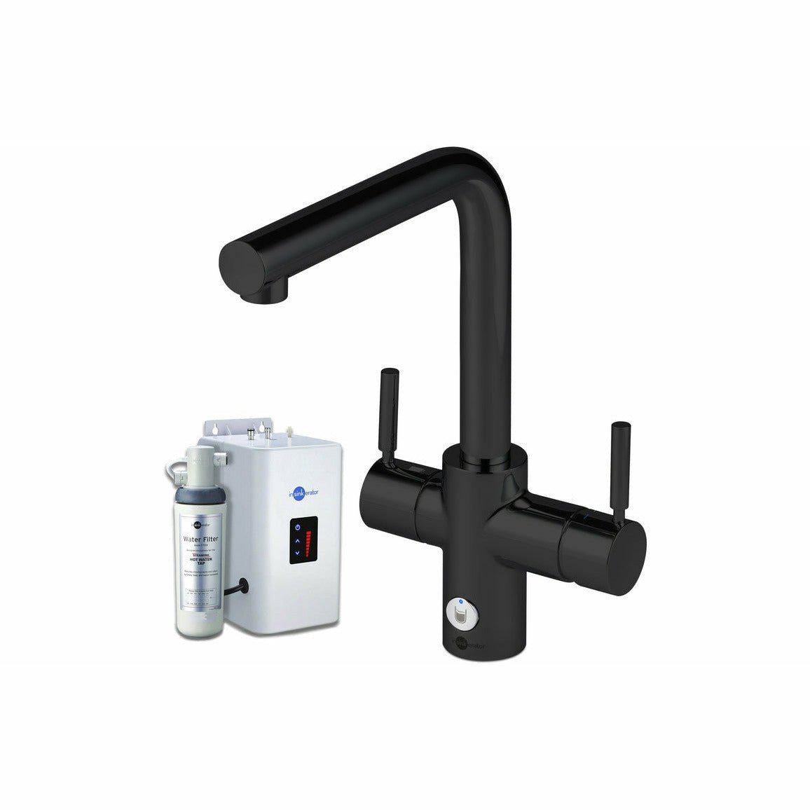 InSinkErator 4N1 L Shape Tap NeoTank & Filter Pack - The Tap Specialist