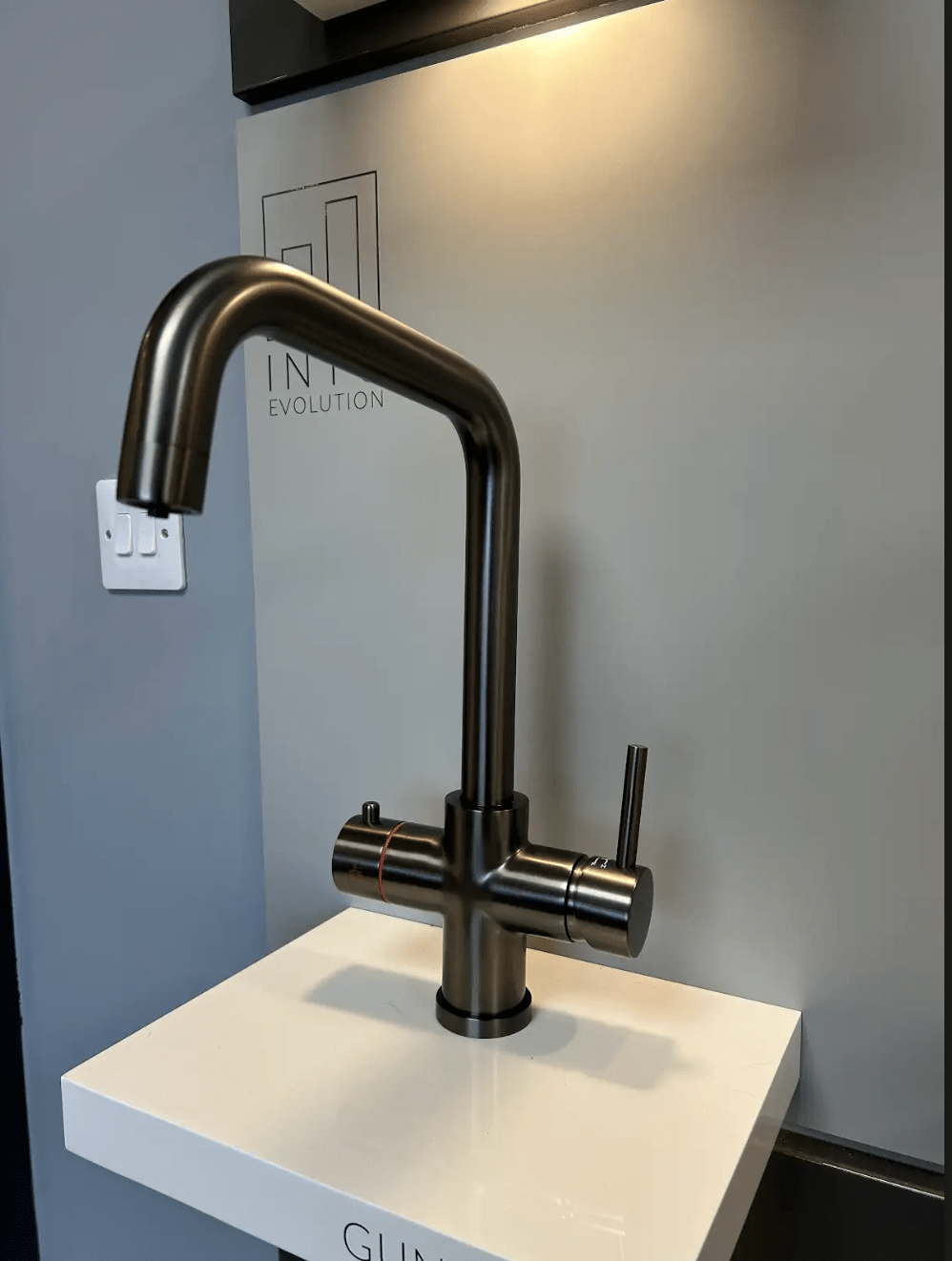 Intu Monarch & Nexus 4 - 1 Pull Down Square Instant Boiling Water Tap - The Tap Specialist