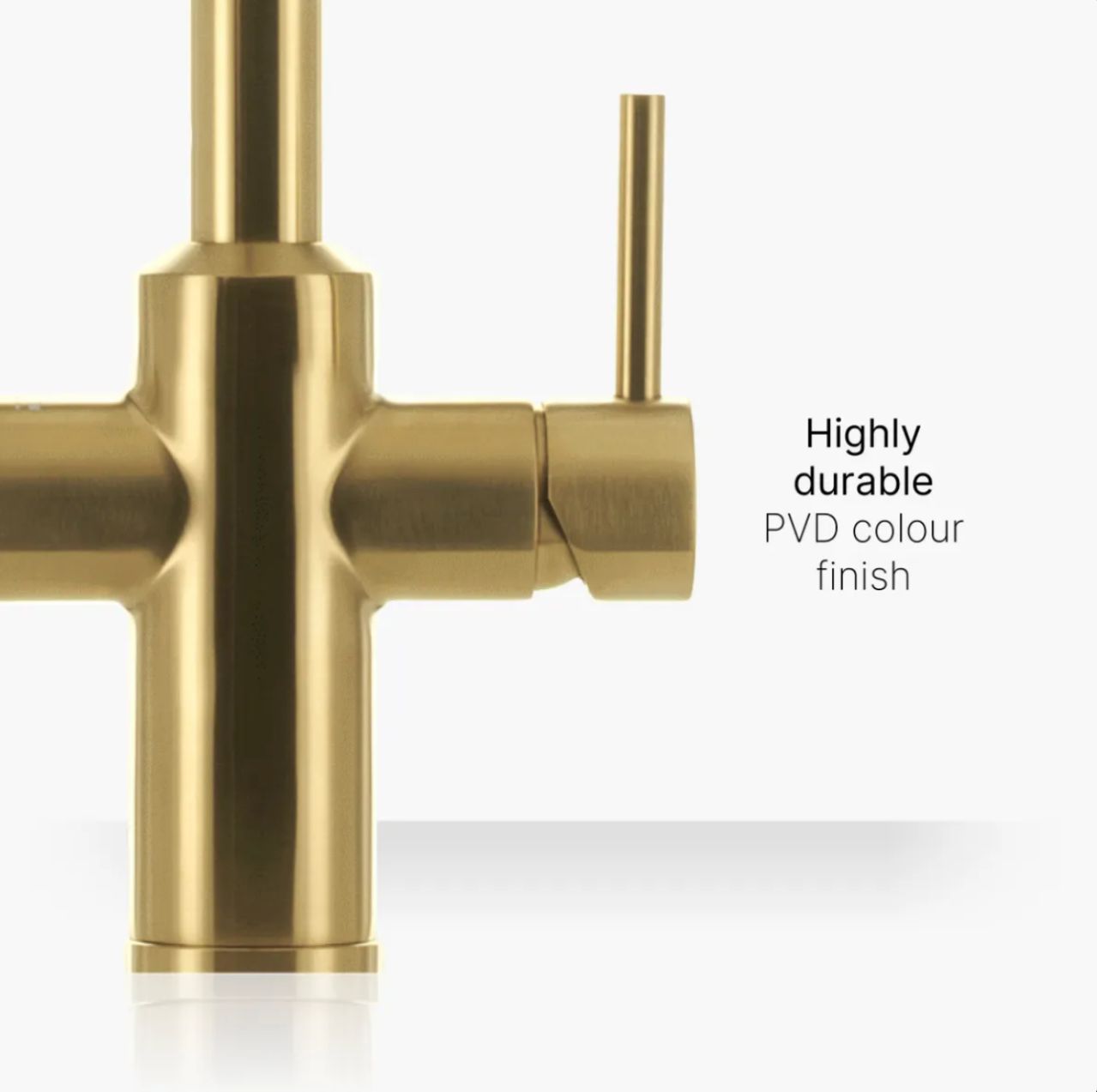 Intu Monarch & Nexus 4 - 1 Pull Down Square Instant Boiling Water Tap - The Tap Specialist