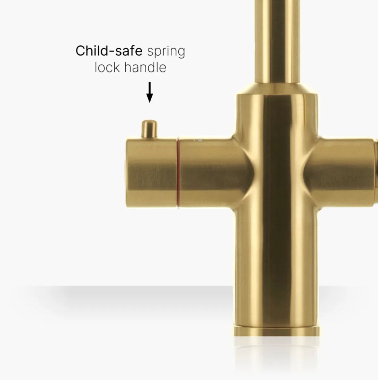 Intu Monarch & Nexus 4 - 1 Pull Down Square Instant Boiling Water Tap - The Tap Specialist