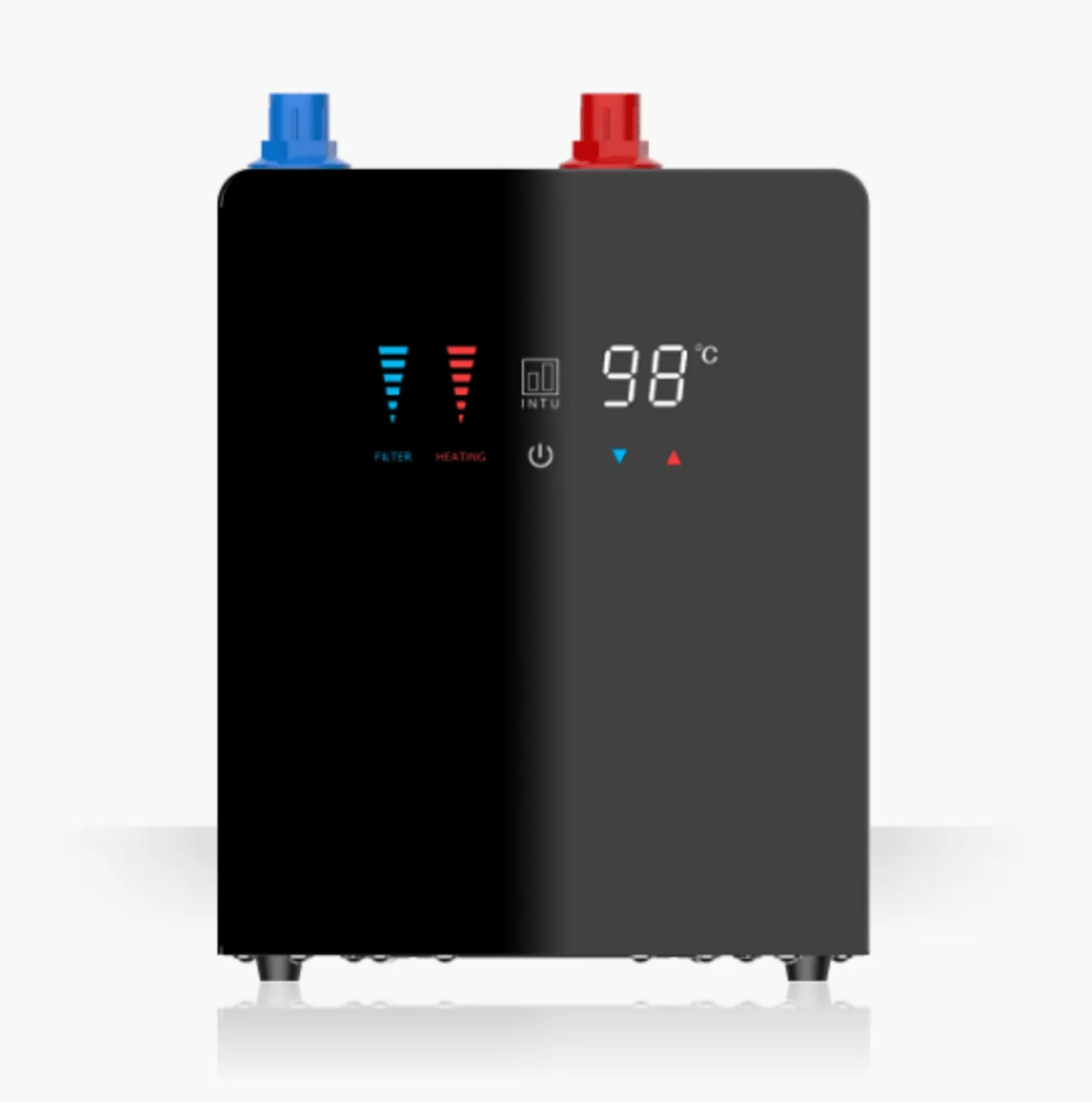 Intu Sovereign & Nexus 4 - 1 Pull Down Swan Instant Boiling Water Tap - The Tap Specialist