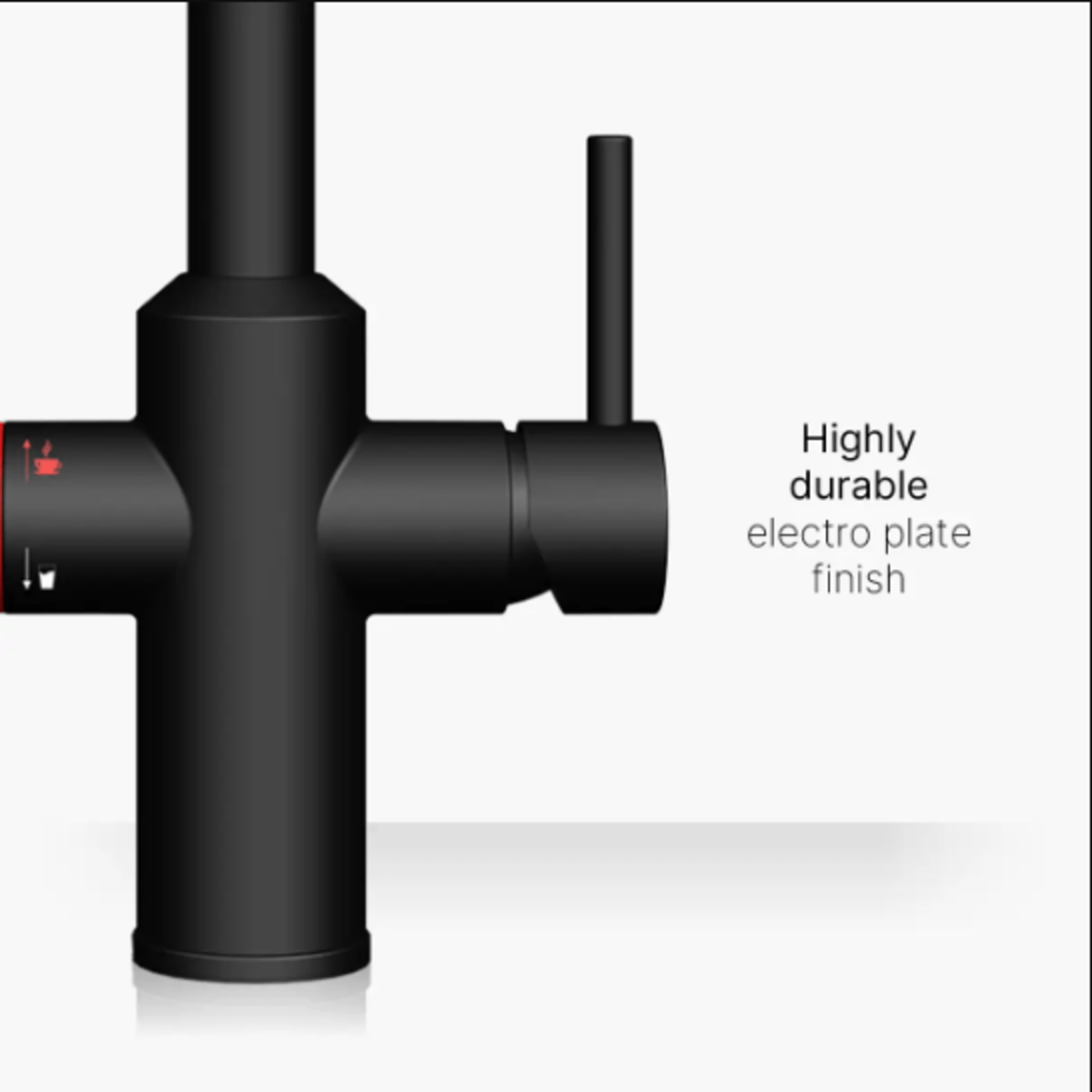 Intu Sovereign & Nexus 4 - 1 Pull Down Swan Instant Boiling Water Tap - The Tap Specialist