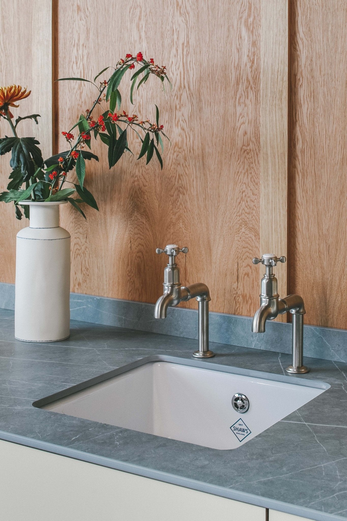 Perrin & Rowe Ionian Crosstop Bibcock Taps 4338 - The Tap Specialist