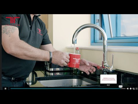 Triflow Hybrid Pro Filtered Boiling Water Tap Install Video