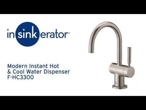 Insinkerator HC3300 Steaming Hot & Cold Water Tap with Neotank and filter install kit