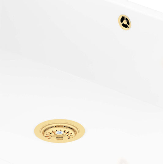 Shaws of Darwen Basket Strainer - 38mm for Belfast Sinks - The Tap Specialist