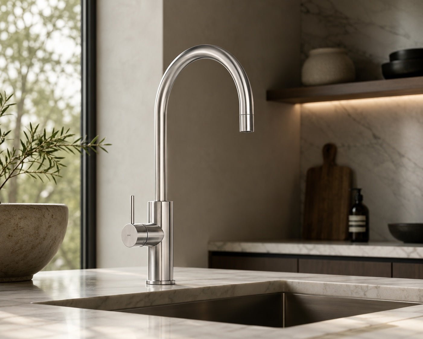 Zip HydroTap Arc Hot and Cold Mixer Tap, Mains - The Tap Specialist