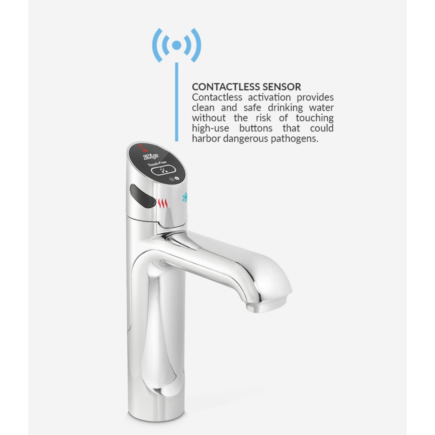 Zip HydroTap G5 Touch Free Wave Boiling Chilled 240/175 - The Tap Specialist