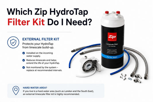 Which Zip HydroTap Filter Kit Do I Need? - The Tap Specialist