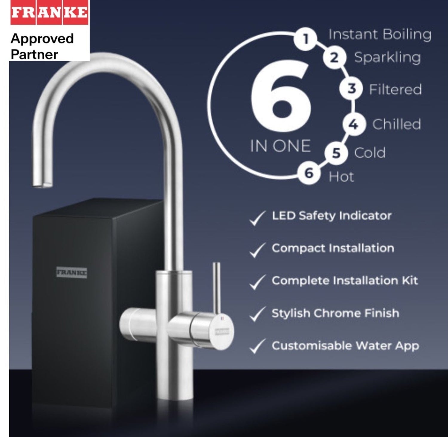 6-in-1 Taps for Home & Workplace - The Tap Specialist