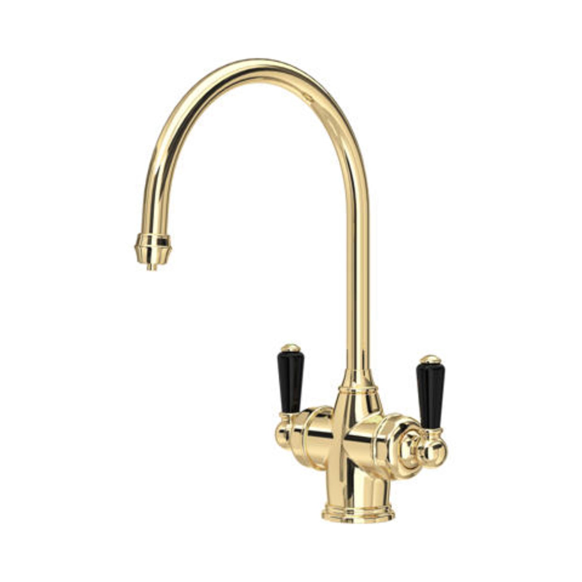 Perrin & Rowe Phoenician Sink Mixer with Filtration (Two Lever) Filtration Tap – 1437 - The Tap Specialist