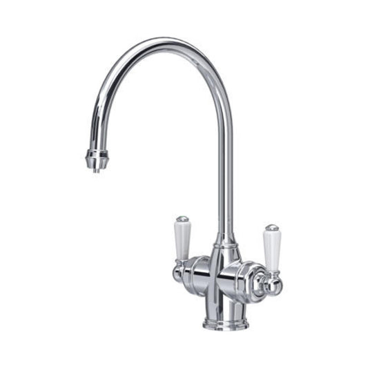 Perrin & Rowe Phoenician Sink Mixer with Filtration (Two Lever) Filtration Tap – 1437 - The Tap Specialist