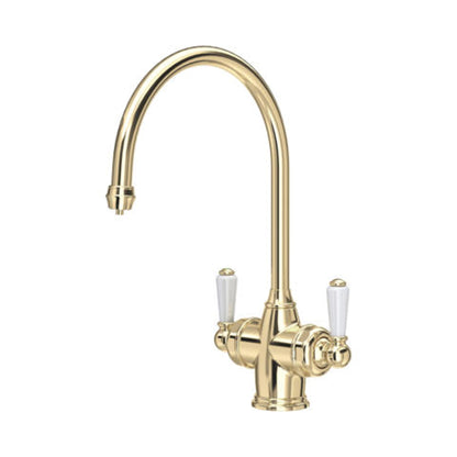 Perrin & Rowe Phoenician Sink Mixer with Filtration (Two Lever) Filtration Tap – 1437 - The Tap Specialist