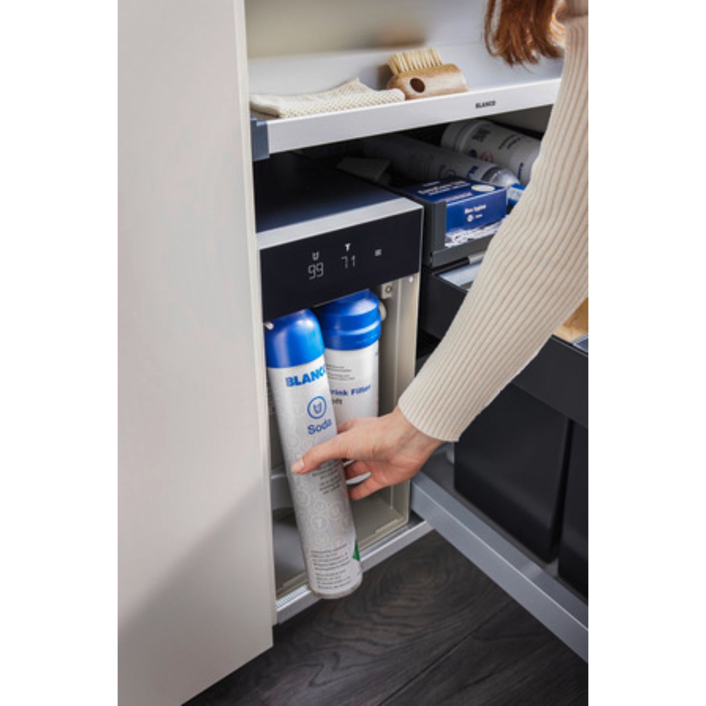 BLANCO CHOICE Icona C Boiling, Chilled & Sparkling Water Tap System