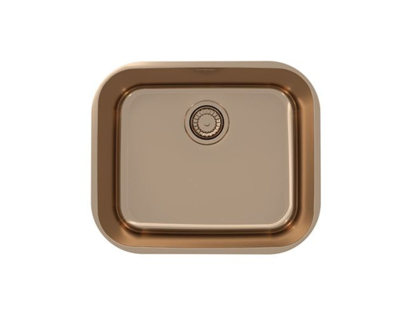 Alveus Variant 10 U - Monarch Single Bowl Copper Sink 1113580N for 600mm Cabinet