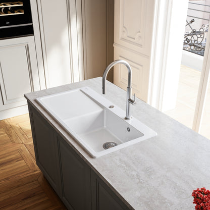 Franke Mythos MYK 611-100 LHD Inset Sink 124.0747.103 | The Tap Specialist