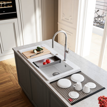 Franke Mythos MYK 611-100 LHD Inset Sink 124.0747.103 | The Tap Specialist