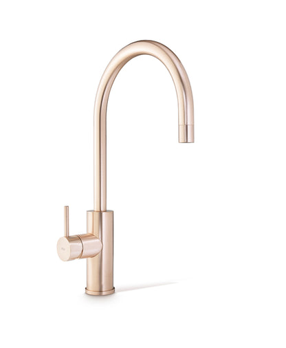 Zip HydroTap Arc Hot and Cold brushed rose gold Mixer Tap, Mains