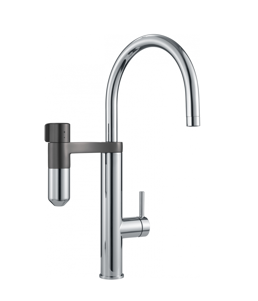 Franke Vital J Chrome/Gun Metal Water Filter Kitchen Tap