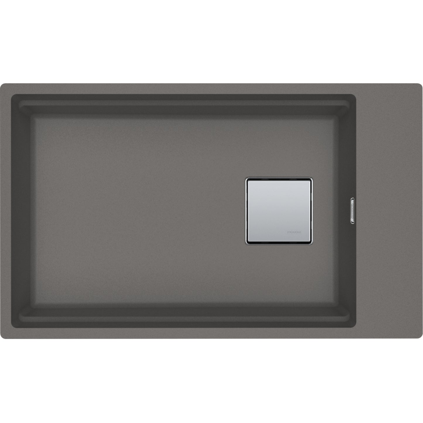 Franke Kubus 2 Pro KNG 110-62 Stone Grey Undermount Sink | The Tap Specialist