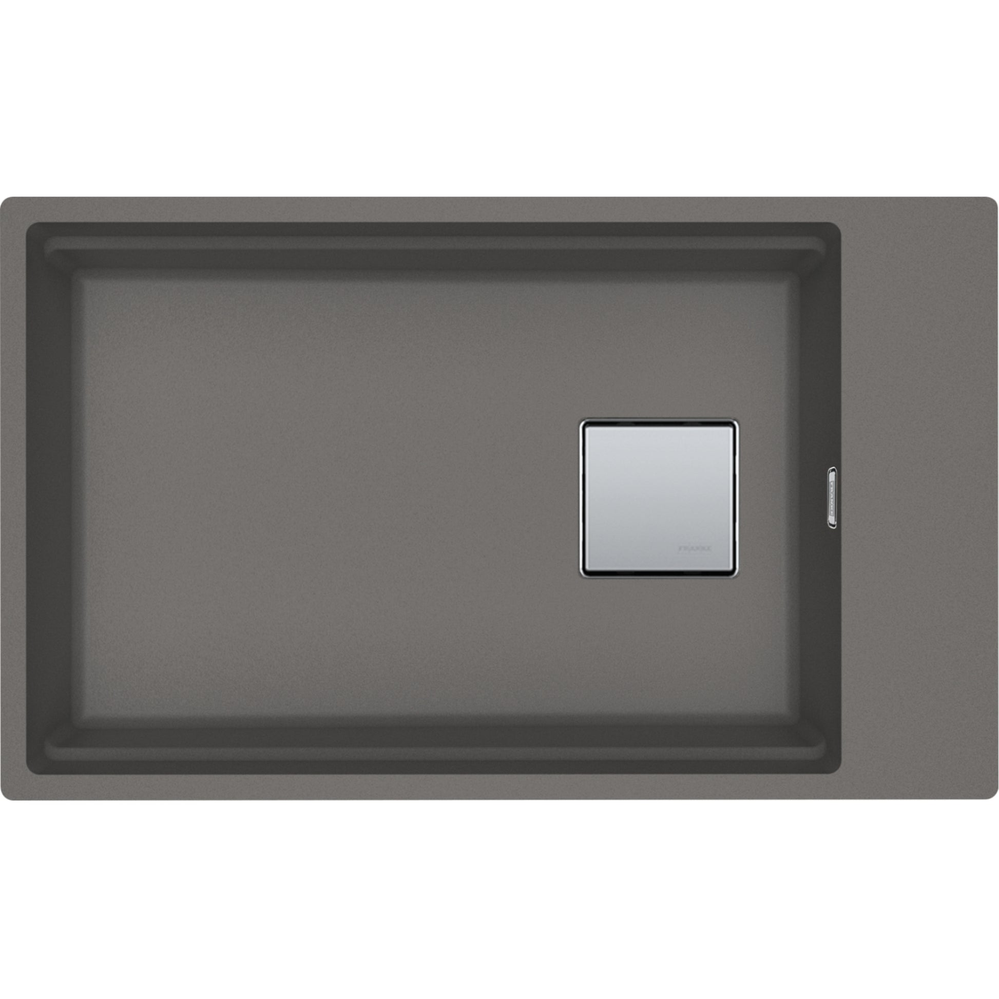 Franke Kubus 2 Pro KNG 110-62 Stone Grey Undermount Sink | The Tap Specialist