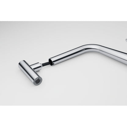Franke Icon Pull-Out Double Jet Kitchen Tap Chrome | 360° Swivel Spray Mixer Tap