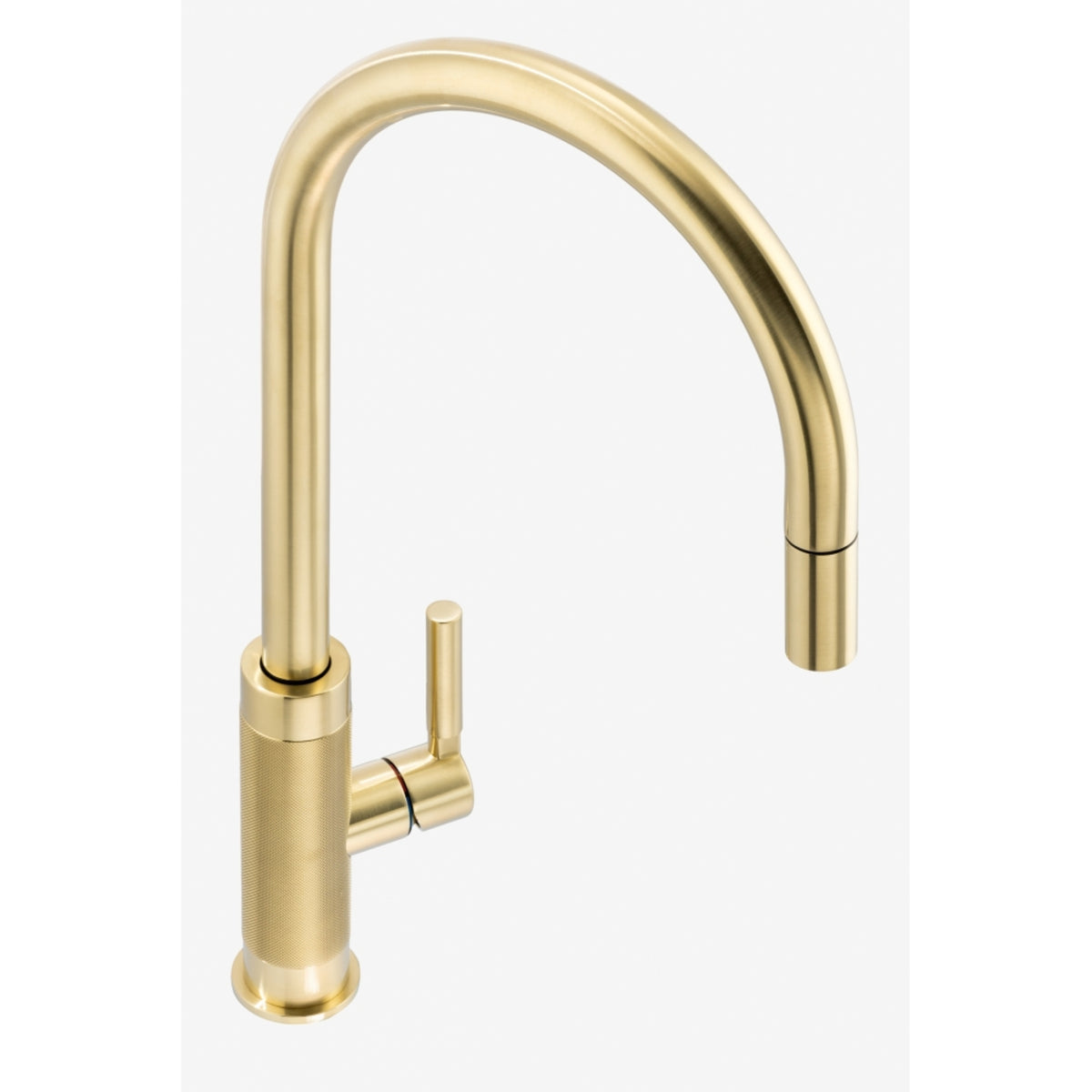 Franke Tessuto Pull-Down Nozzle Tap-Brushed Gold | The Tap Specialist