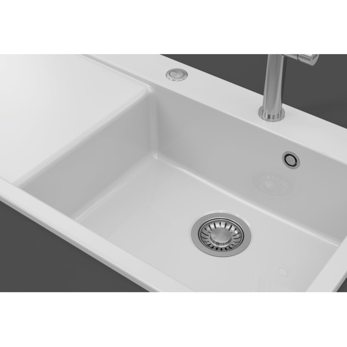 Franke Mythos MYK 611-100 LHD Inset Sink 124.0747.103 | The Tap Specialist