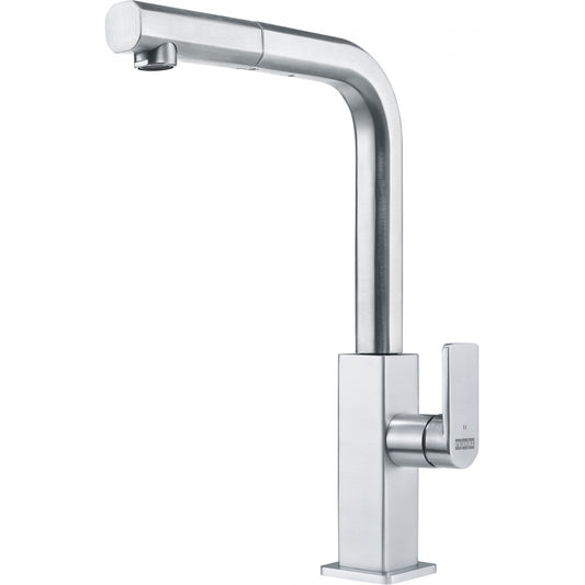 Franke Mythos Pullout Nozzle Kitchen Mixer Tap Stainless Steel