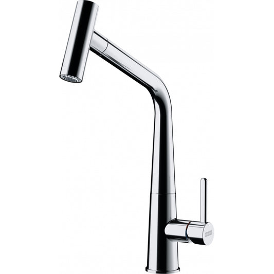 Franke Icon Pull-Out Double Jet Kitchen Tap Chrome | 360° Swivel Spray Mixer Tap
